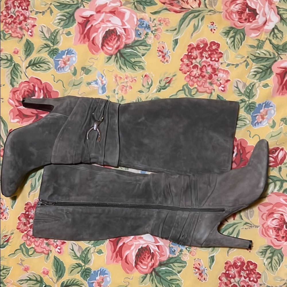 ANTONIO MELANI Gray Heeled Boots